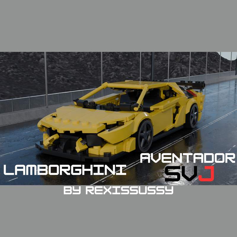 LEGO MOC-222670 Lamborghini Aventador SVJ by Rexissussy