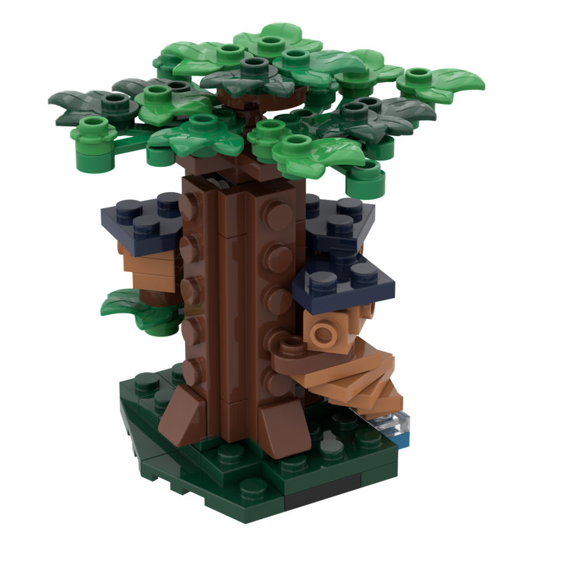 LEGO MOC-222717 Mini tree house by pinplateclip | Rebrickable - Build ...