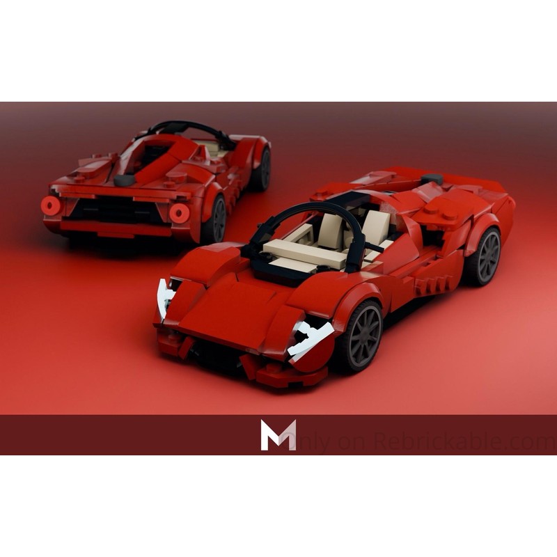 LEGO MOC-222803 DeTomaso p72 by Mmmanybricks | Rebrickable - Build