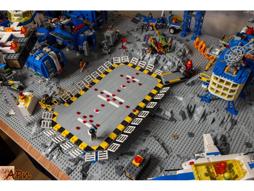 LEGO MOC-222813 Landing platform by APnForge | Rebrickable - Build with ...