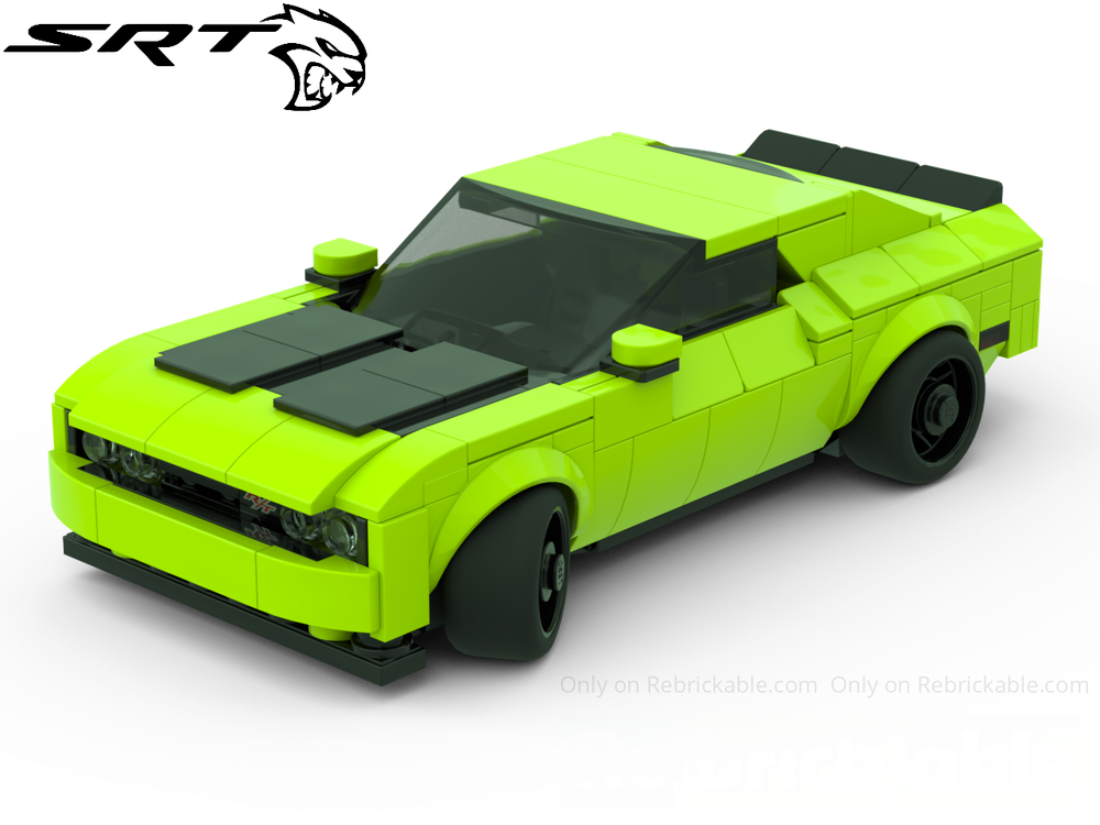 LEGO MOC-222829 Dodge Challenger SRT Hellcat by VoidSerpent