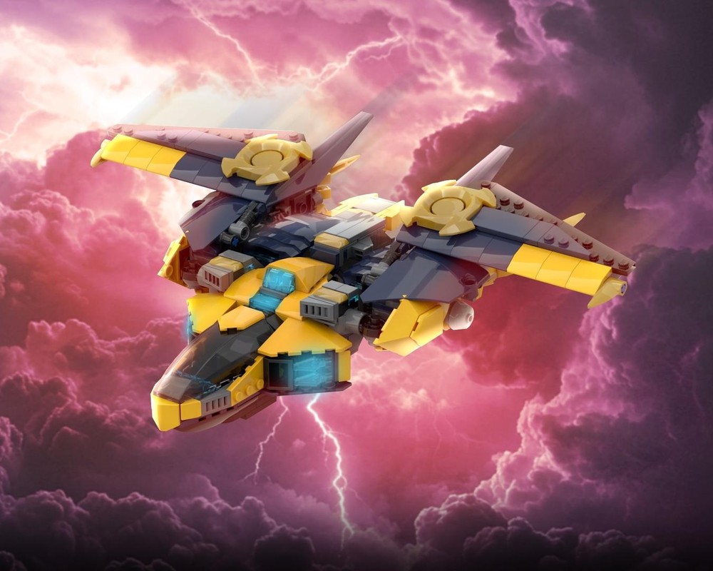 LEGO MOC-222840 Arin's Jet Mech by AinzaBuilds | Rebrickable - Build ...