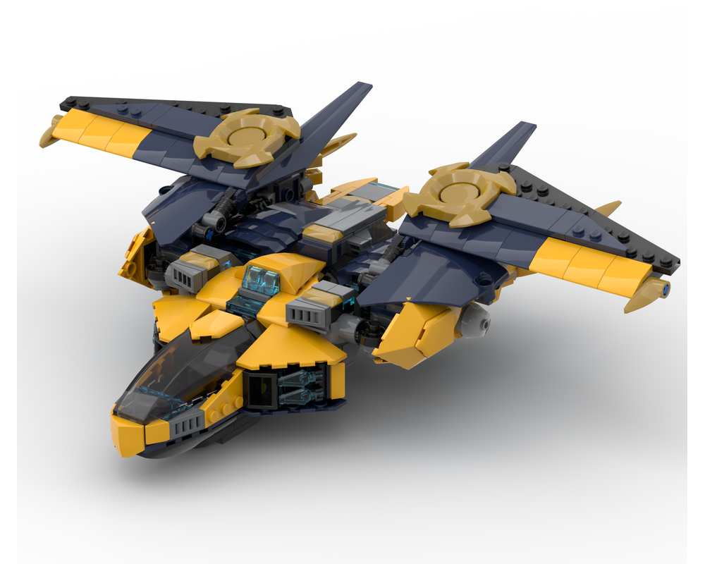 LEGO MOC-222840 Arin's Jet Mech by AinzaBuilds | Rebrickable - Build ...