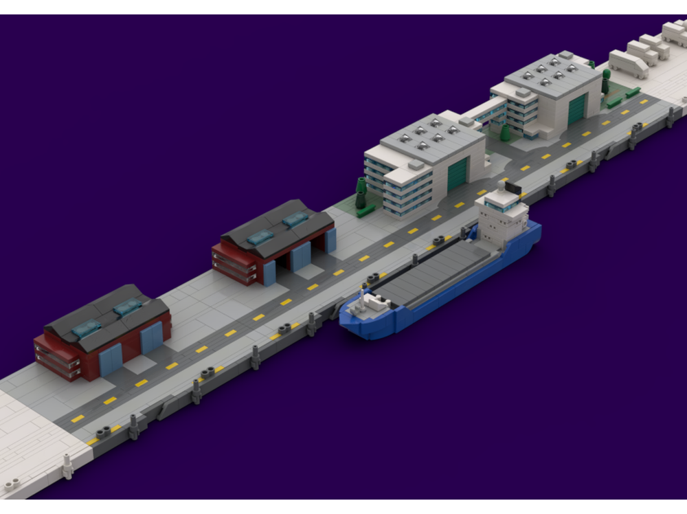 LEGO MOC-222872 Small Modular Piers - Extension Set - CSM013 by Captain ...