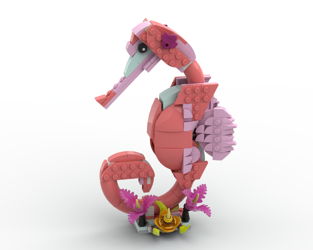 LEGO MOC 31170 Seahorse by Nequmodiva | Rebrickable - Build with LEGO