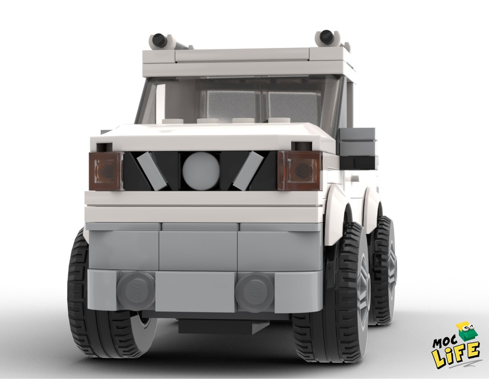 LEGO MOC Nissan Navara 2 doors cab by MocLife | Rebrickable - Build ...