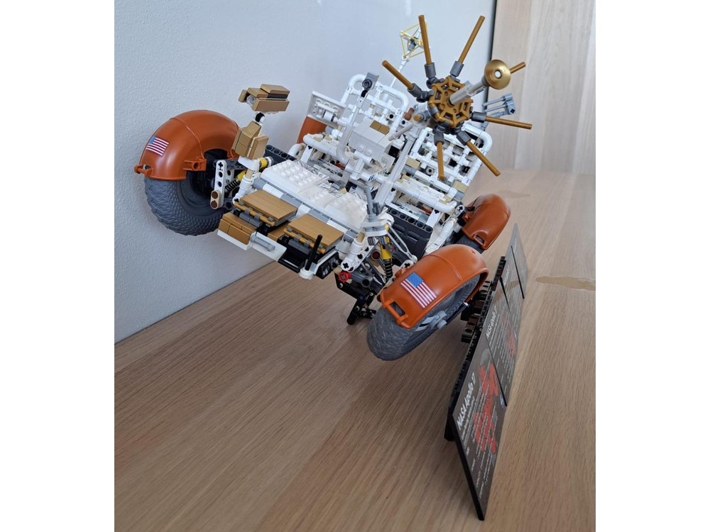 LEGO MOC-222998 Alternative display for 42182 NASA Apollo Lunar Roving ...