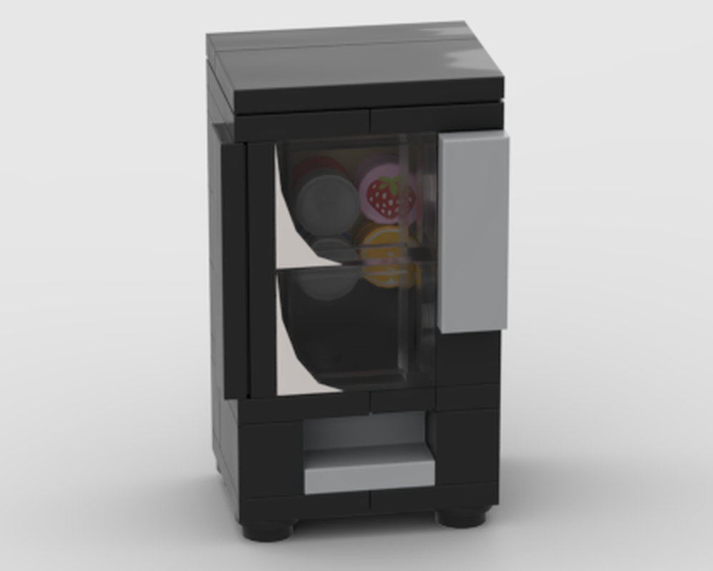 LEGO MOC-223001 Vending Machine by brickbicycle | Rebrickable - Build ...