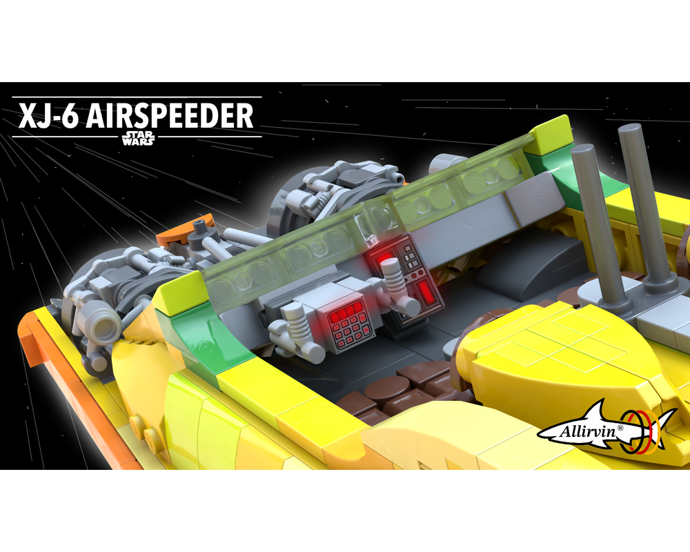 LEGO MOC XJ-6 Airspeeder | UCS by AllirvinExperts | Rebrickable