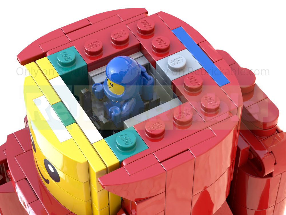 LEGO MOC-223060 Ultimate 40767 Upscaled Baby Astronaut Modifications by ...