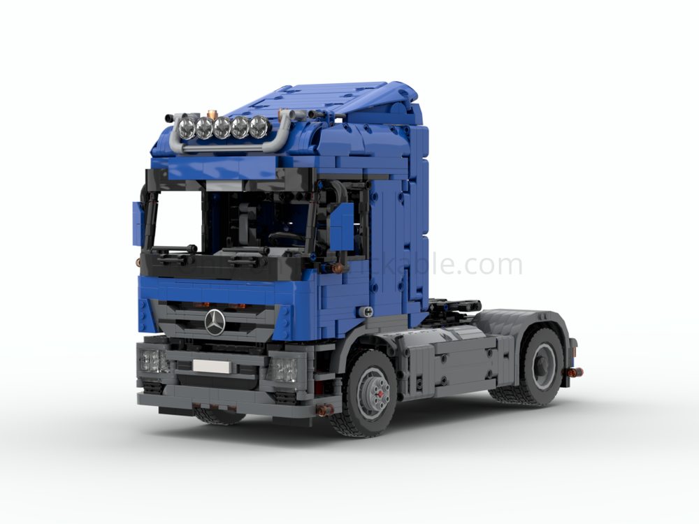 LEGO MOC-223076 Benz-Actros1841_4x2 Truck by Qiyue1992