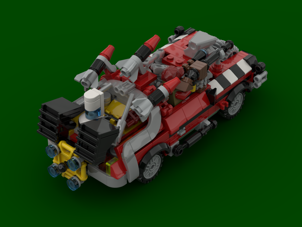 LEGO MOC Shokkjump dragsta by Kogi | Rebrickable - Build with LEGO