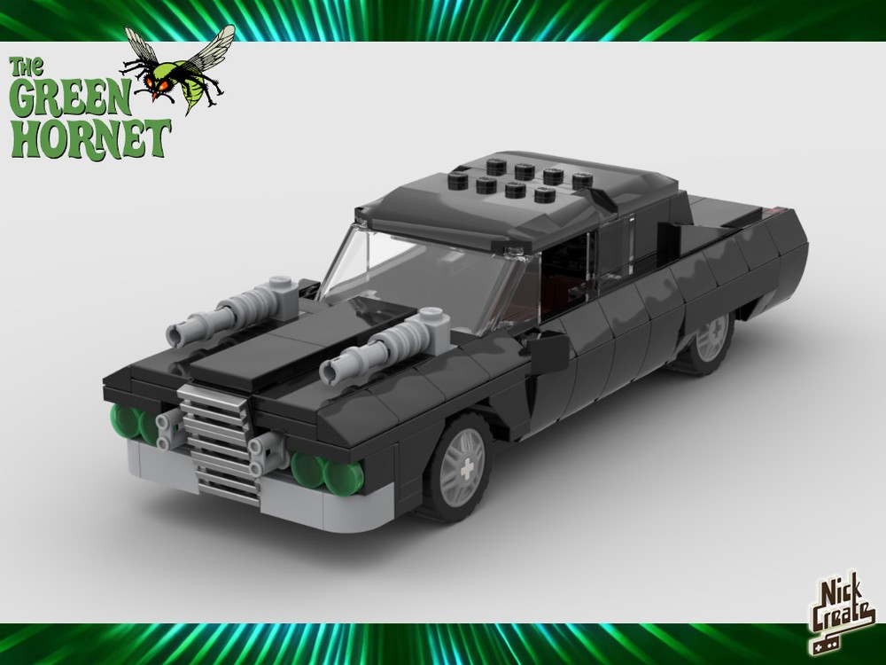 LEGO MOC-223089 Green Hornet's Chrysler Imperial sedan - Black