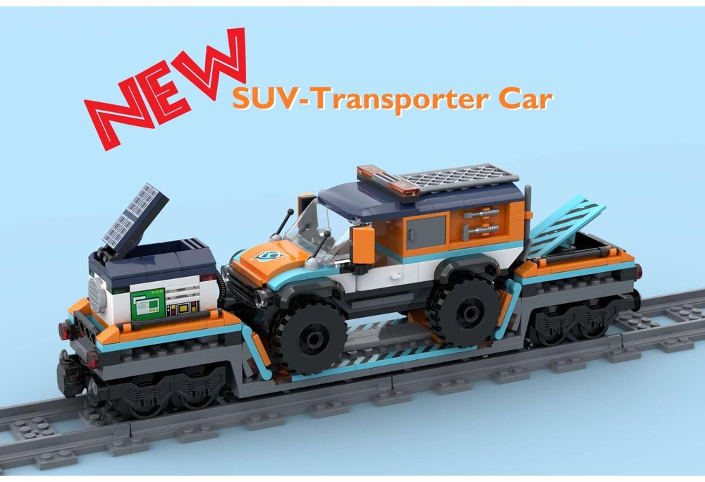 LEGO MOC-223141 Additional Cars for Arctic Polar Express #60470 by