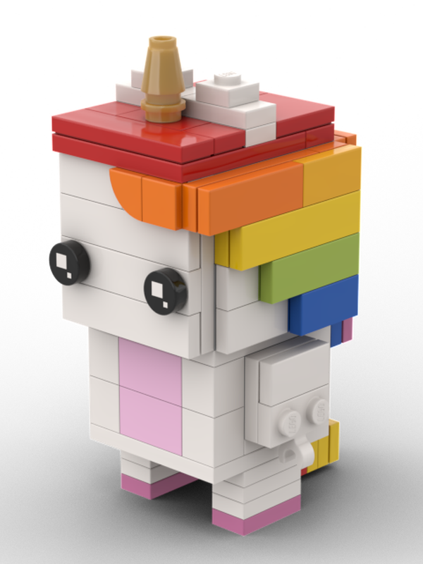 LEGO MOC Brickheadz Unicorn by Nicole1