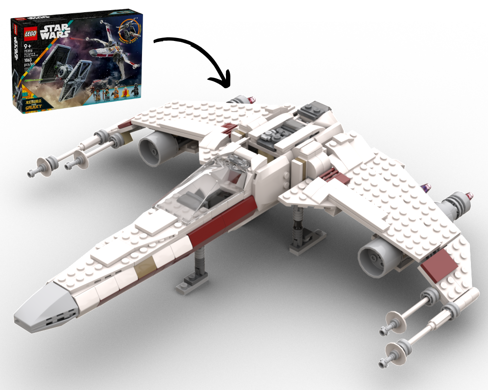 E-Wing – 75393 Alternate Build