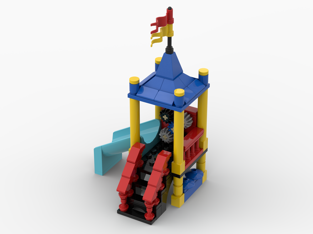 LEGO MOC Small Regular Playground by BrickMind | Rebrickable - Build ...