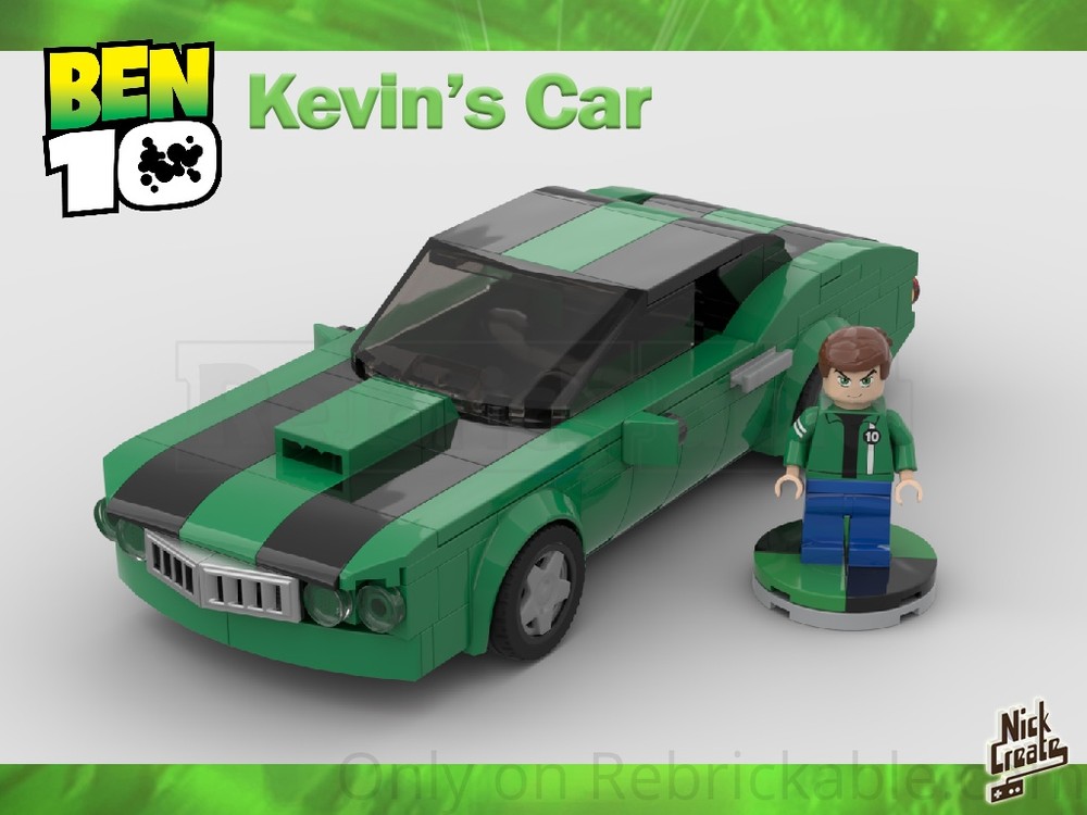LEGO MOC Ben 10 Kevin's Muscle Car by NickCreate | Rebrickable - Build ...