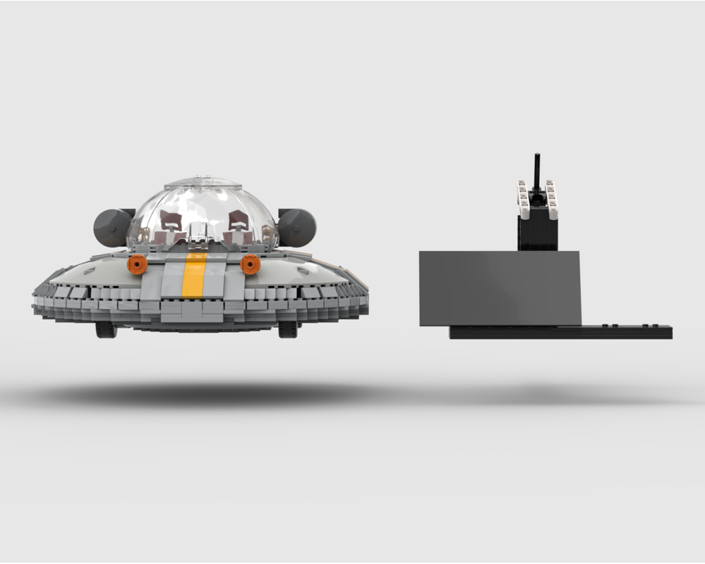 LEGO MOC-223452 Rick and Morty Spaceship by JFbricks | Rebrickable ...