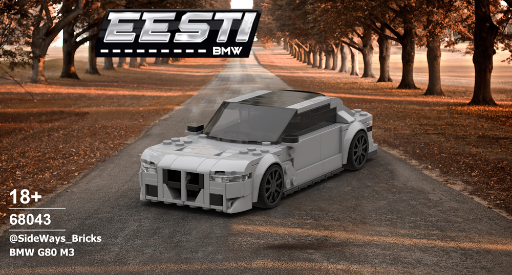 LEGO MOC BMW G80 M3 sedan by SideWaysBricks | Rebrickable - Build with LEGO