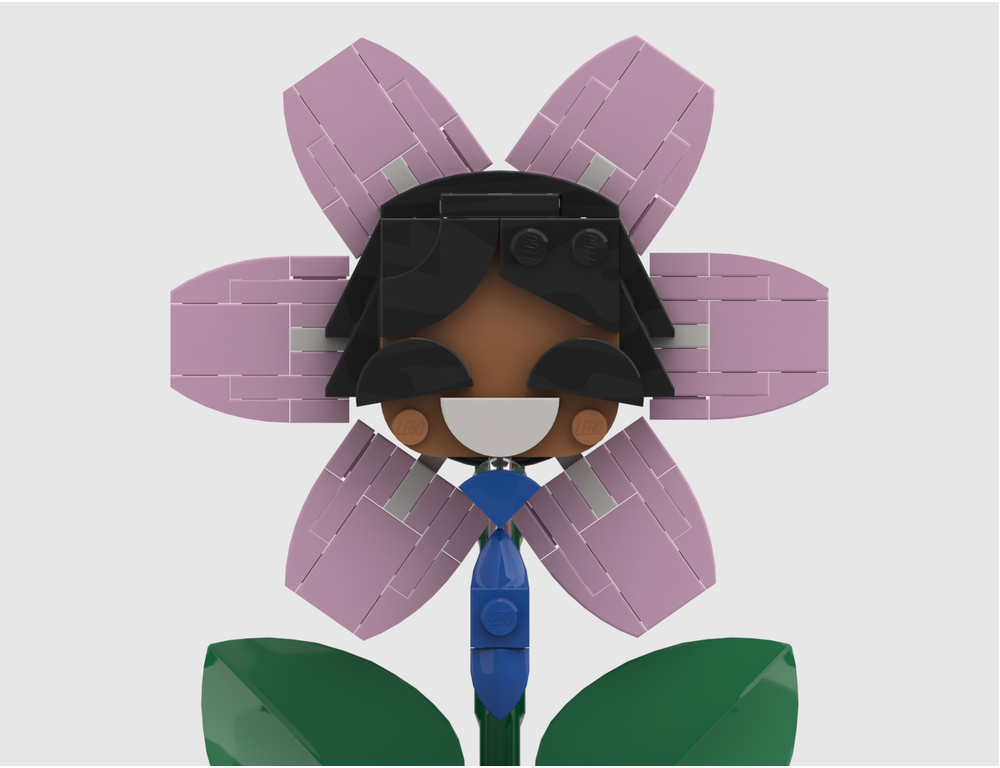 LEGO MOC-223551 Zubin Flower (1-10329 modification) by Mr