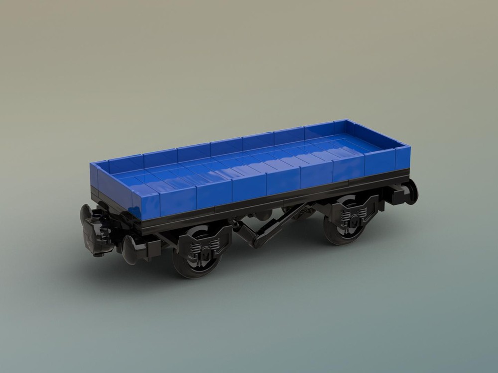 LEGO MOC Flatbed Car (16L) by jamisonwieser | Rebrickable - Build with LEGO