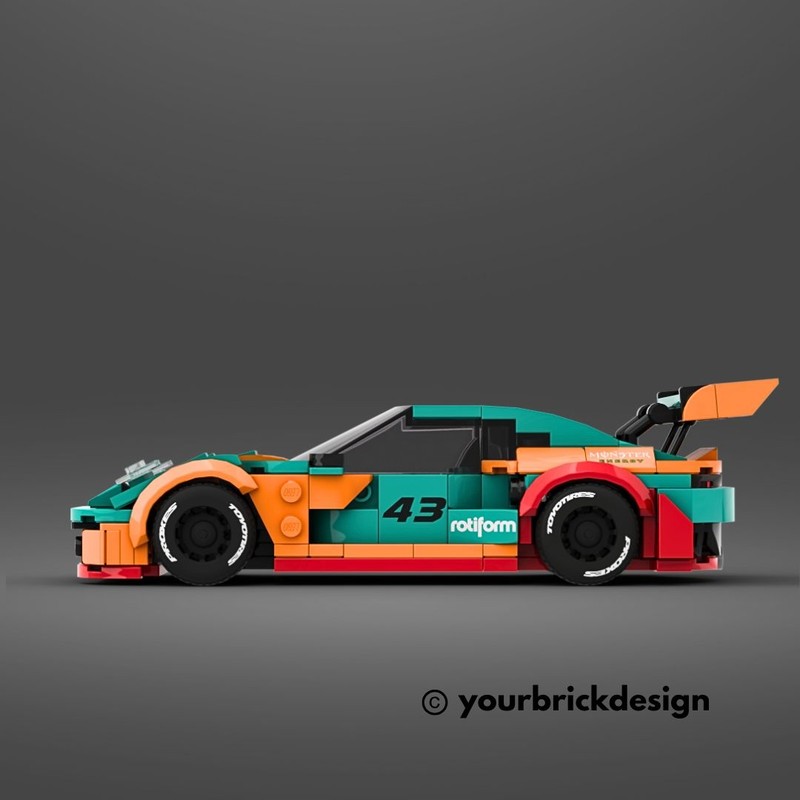 LEGO MOC-223577 Porsche 911 GT3 RS by yourbrickdesign | Rebrickable ...