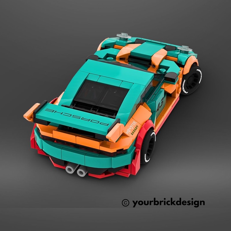 LEGO MOC-223577 Porsche 911 GT3 RS by yourbrickdesign | Rebrickable ...