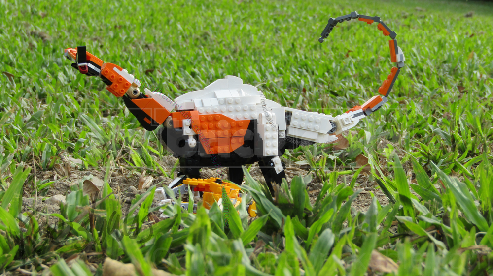LEGO MOC 31129 Ridgeback Cygnosaur (Saurocygnus mondorsus) by Foosbubs ...