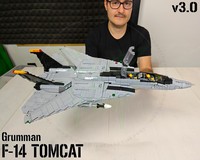 LEGO MOC-223761 Grumman F-14 TOMCAT - 1:35 Scale (v3) by
