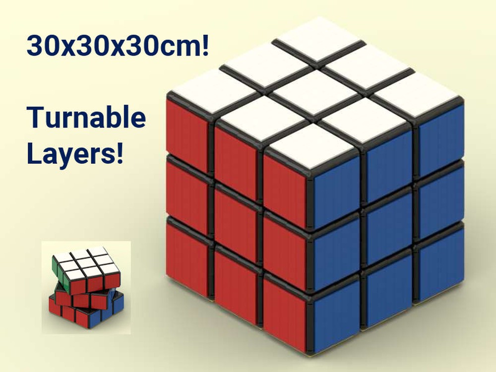 Big Rubiks Cube 30cm Display Model