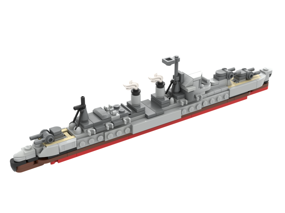 LEGO MOC-223784 HMS Incomparable by The_Priors | Rebrickable - Build ...