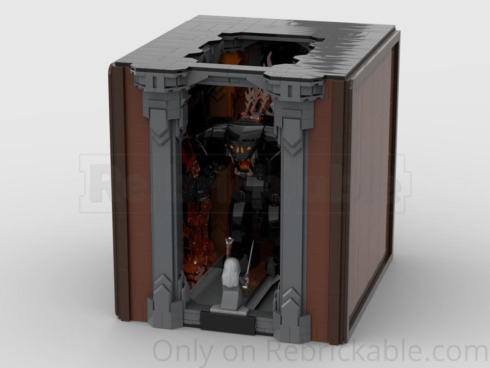 LEGO MOC-223824 10367 Balrog Book Nook - IMPROVED Deluxe by aachthor ...