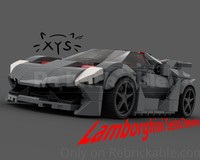 LEGO MOC-223842 Lamborghini Sesto Elemento by XYS_MOC