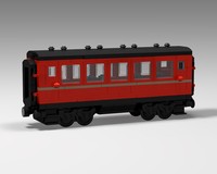 Hogwarts Express 75955 Wagon with doors (fixed)