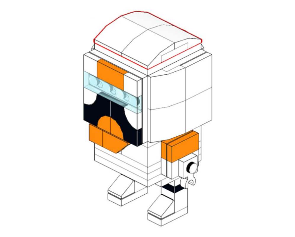 LEGO MOC-224069 Boss Brickheadz by Eli14 | Rebrickable - Build with LEGO