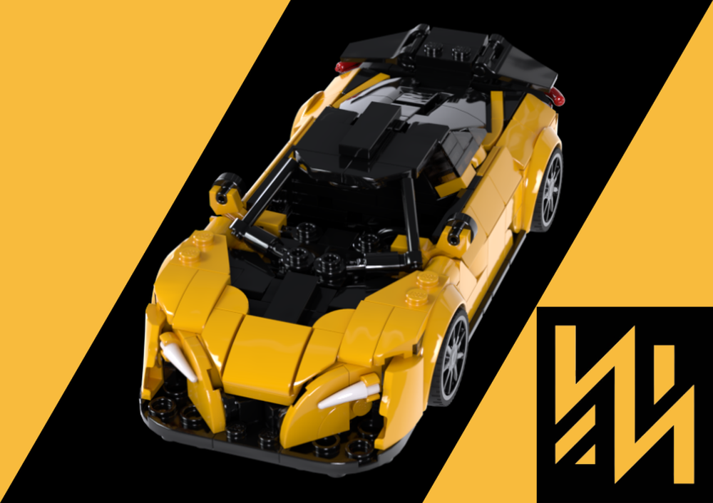LEGO MOC-224091 Inspired by Novitec McLaren 720S N-Largo by