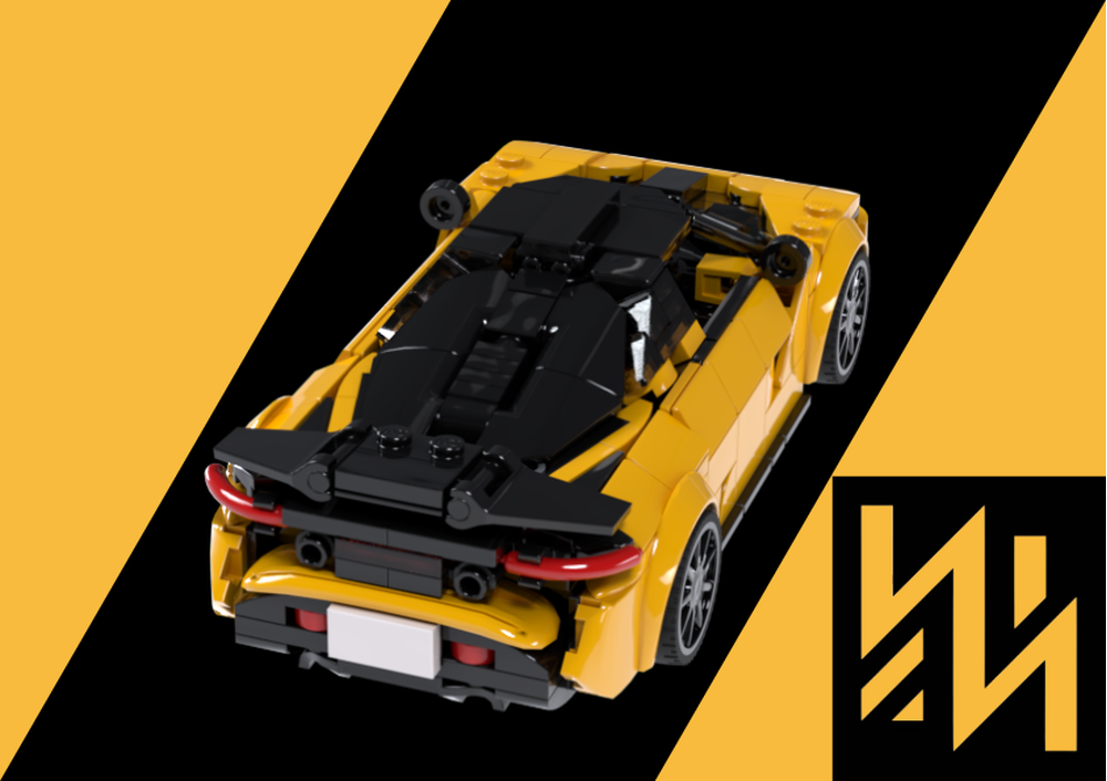 LEGO MOC-224091 Inspired by Novitec McLaren 720S N-Largo by