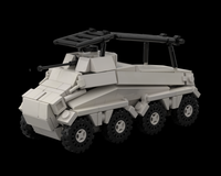 LEGO MOC-224101 LEGO ww2 Sd.Kfz. 232 (8 Rad) by Romainww2