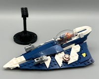 LEGO MOC-224254 Plo Koon's Starfighter (Combining 75400 + 31160 +