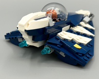 LEGO MOC-224254 Plo Koon's Starfighter (Combining 75400 + 31160 +