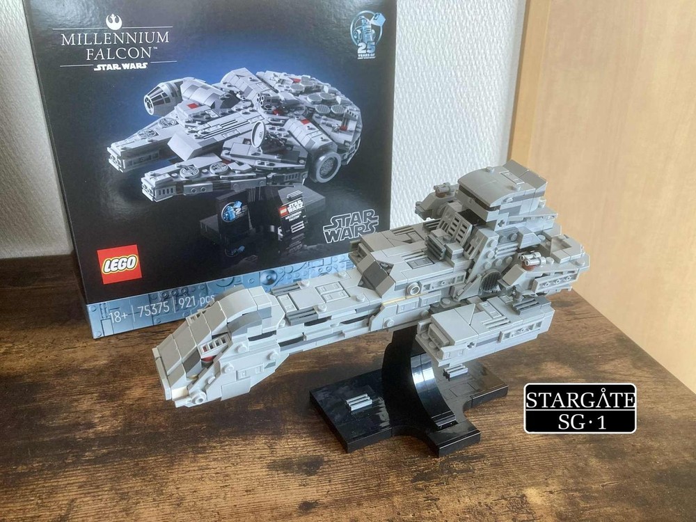 LEGO MOC-224278 Stargate SG-1 Prometheus Midi-Scale by CreationCaravan ...