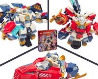 LEGO MOC-224285 Big Zane's Hoverbike, Mobile Armour & METEOR Unit