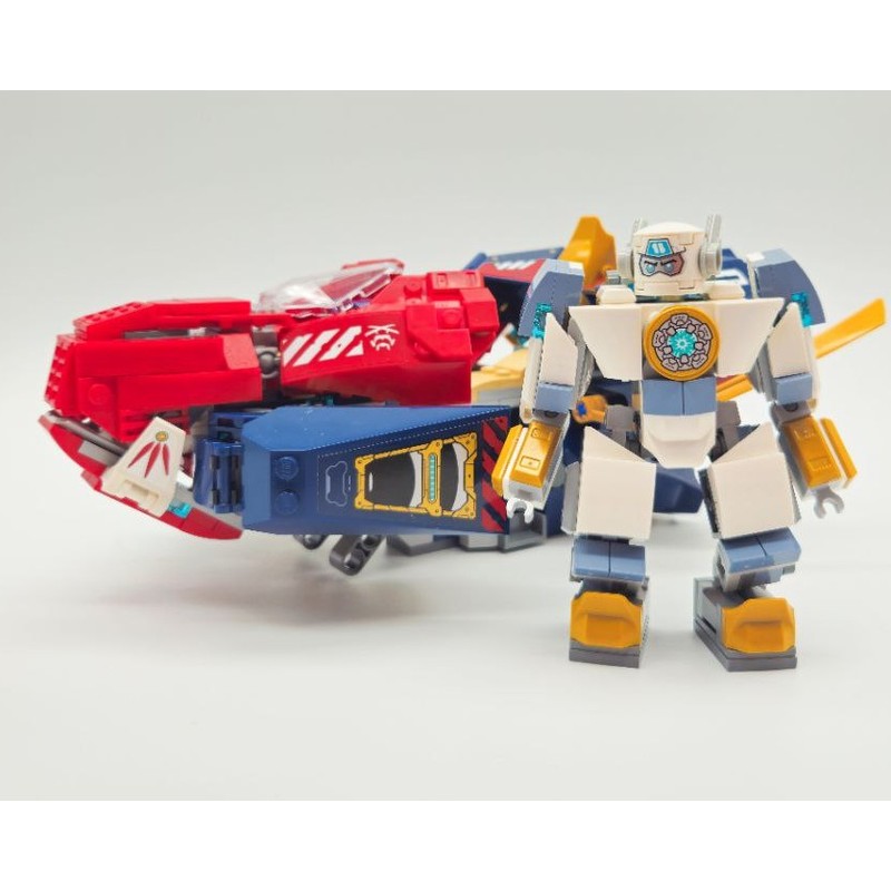 LEGO MOC Big Zane's Hoverbike, Mobile Armour & METEOR Unit (71834