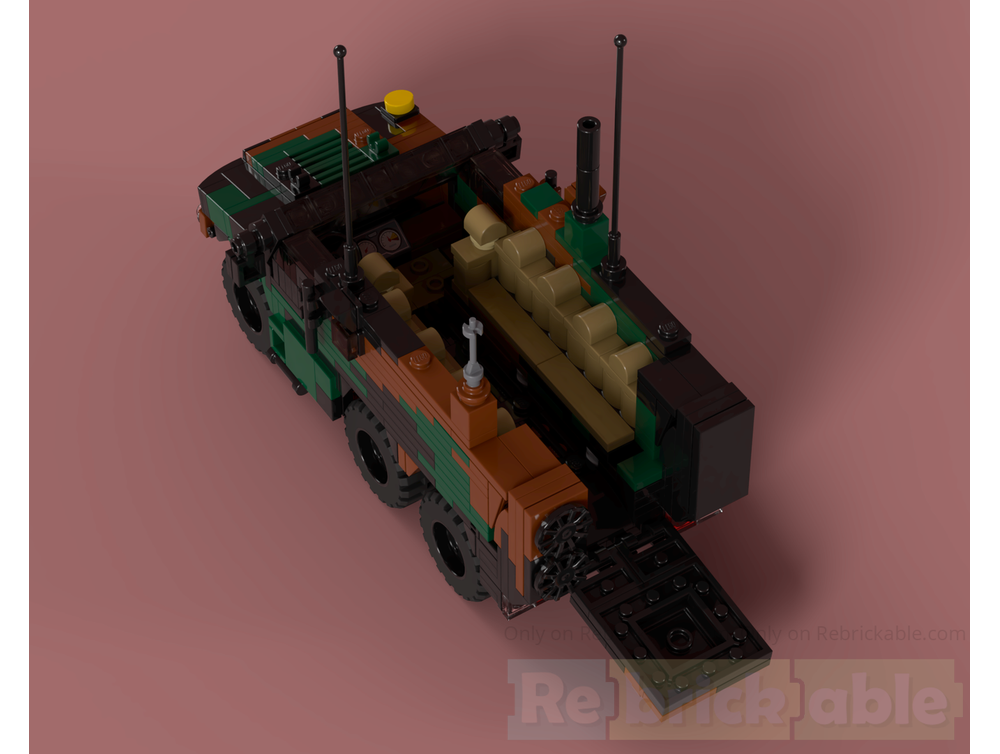 LEGO MOC-224298 VMBR Griffon - French 6x6 Multipurpose APC by Zaturon ...