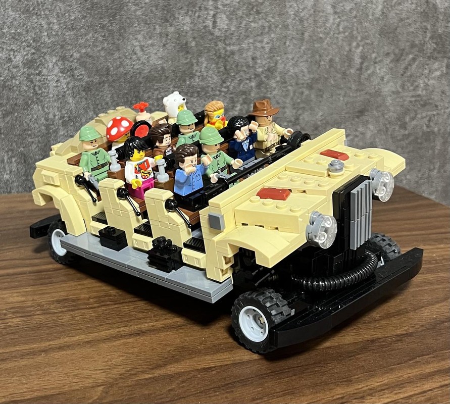 LEGO MOC LEGO Indiana Jones : Adventure Ride Vehicle EMV (Tan Color ...