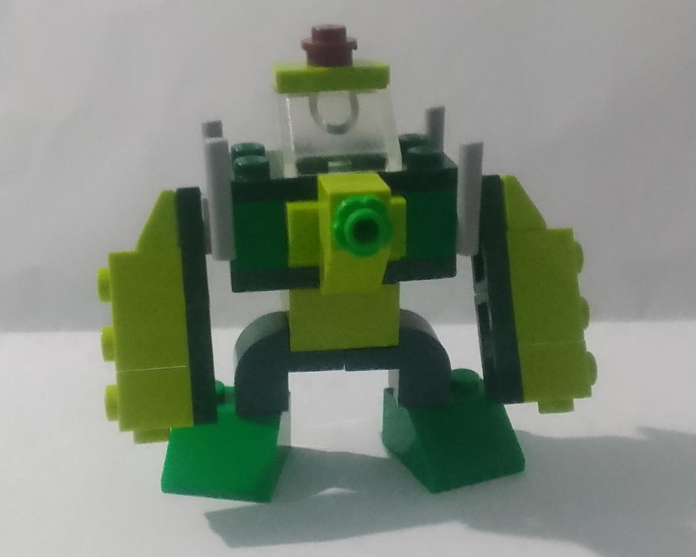 LEGO MOC-224381 Green Robot V2 by HotRod95 | Rebrickable - Build with LEGO