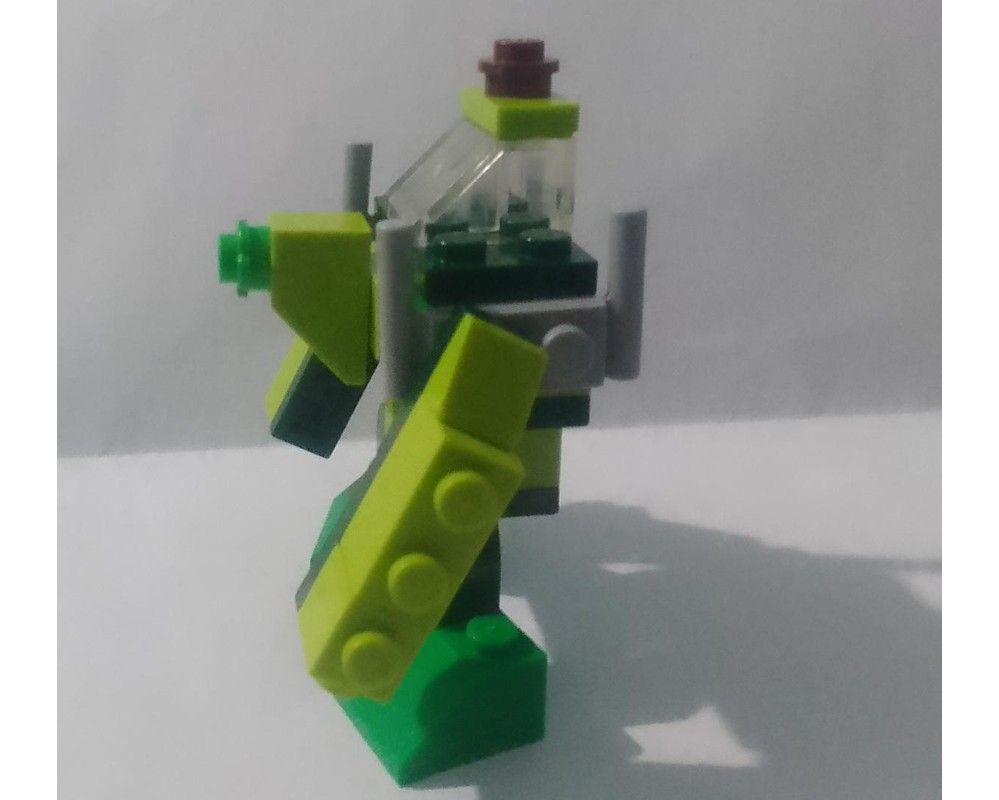 LEGO MOC-224381 Green Robot V2 by HotRod95 | Rebrickable - Build with LEGO
