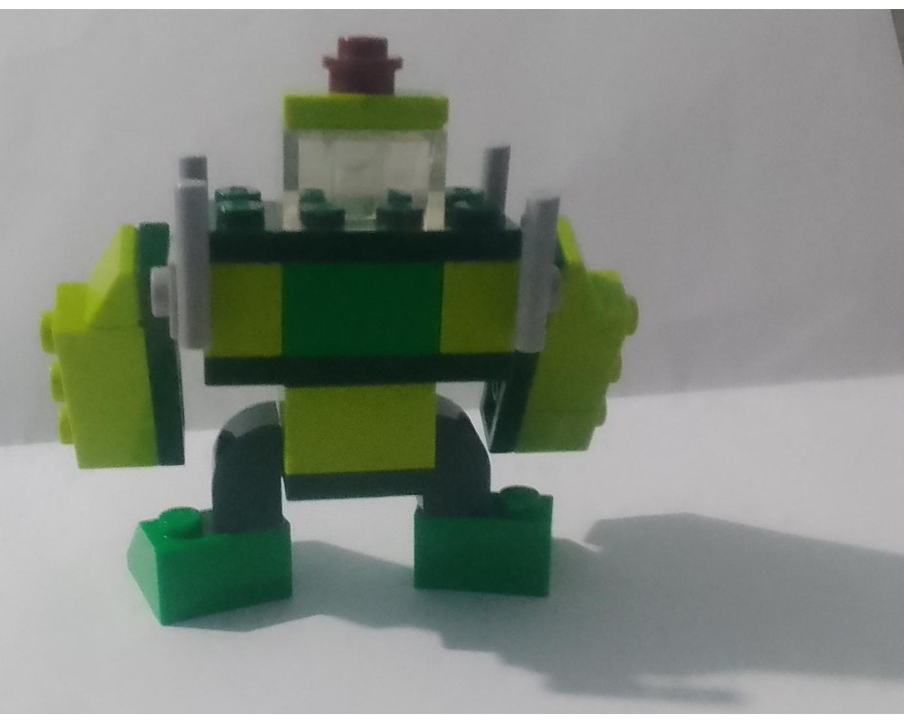 LEGO MOC-224381 Green Robot V2 by HotRod95 | Rebrickable - Build with LEGO