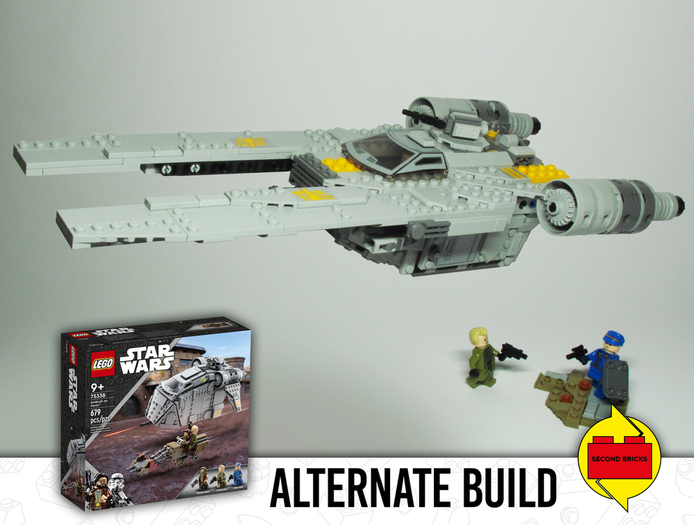 LEGO MOC 75338-2: Andor First Rebel U Wing by SecondBricks ...